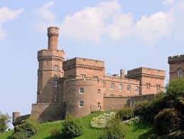 Inverness Castle near Home Farm Bed and Breakfast, Muir of Ord