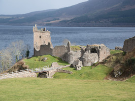 Urquhart Castle Loch Ness near Home Farm B&B Highlands of Scotland