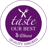 Taste our Best Award - Home Farm Bed and Breakfast Highlands of Scotland
